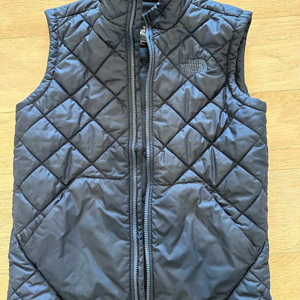 The North Face Blue Puffer Vest